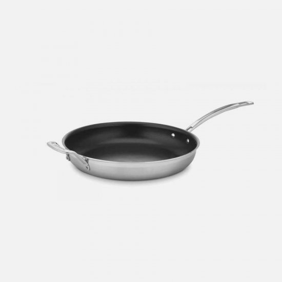 MCP22-30HNSN MultiClad Pro Triple Ply Stainless Cookware 12\"\" Nonstick Skillet Cuisinart New