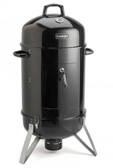 COS-116 16\" Vertical Charcoal Smoker Cuisinart New