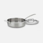 MCP33-24HN MultiClad Pro Triple Ply Stainless Cookware 3.5 Quart Saut