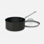 6194-20 Chef's Classic? Nonstick Hard Anodized 4 Quart Saucepan Cuisinart New