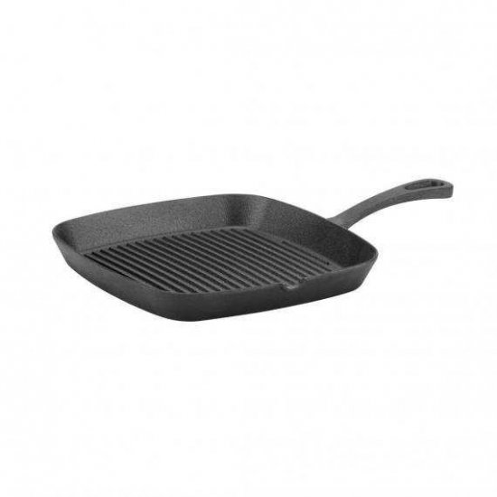 PCI30-23 Chef\'s Classic? Pre-Seasoned Cast Iron 9.25\" Grill Pan Cuisinart New