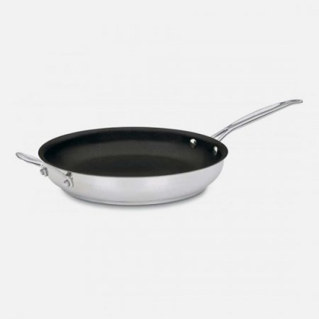 722-30HNS 12"" Nonstick Skillet with Helper Handle Cuisinart New