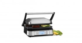 GR-6S Contact Griddler? with Smoke-less Mode Cuisinart New