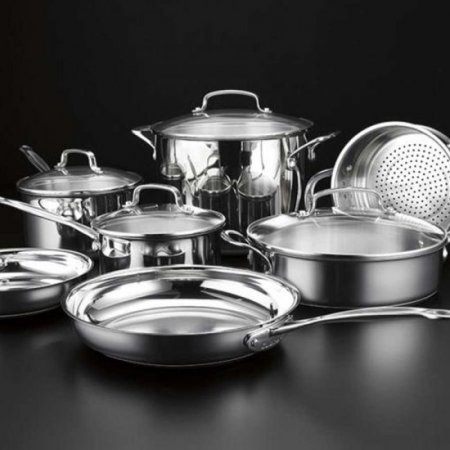 77-11G Chef's Classic? Stainless 11 Piece Set Cuisinart New