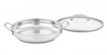 425-30D 12" Everyday Pan with Cover Cuisinart New