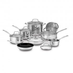 77-14N Chef's Classic? Stainless 14 Piece Set Cuisinart New