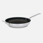 722-30HNS 12"" Nonstick Skillet with Helper Handle Cuisinart New