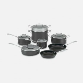 64-13 13 Piece Contour? Hard Anodized Set Cuisinart New