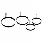 CGR-400 Ultimate 4-Piece Griddle Ring Set Cuisinart New