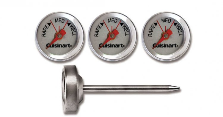 CSG-603 Outdoor Grilling Steak Thermometers (Set of 4) Cuisinart New