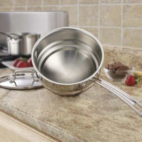 MCP111-20N MultiClad Pro Triple Ply Stainless Cookware Double Boiler Cuisinart New