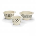 CTG-00-3MBB Set of 3 Bamboo fiber Mixing Bowls Cuisinart New