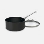 6193-20 Chef's Classic? Nonstick Hard Anodized 3 Quart Saucepan Cuisinart New