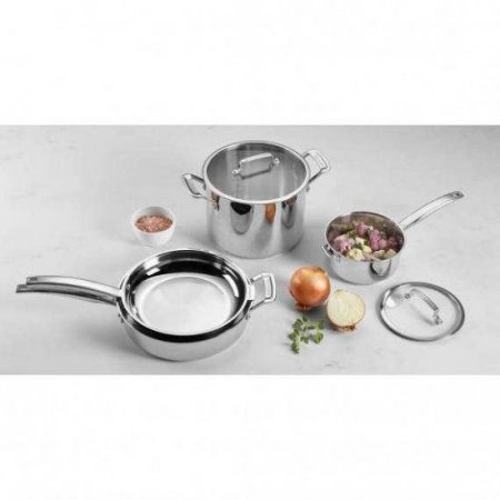 N91-11 Cuisinart? Smartnest Stainless Steel 11 Piece Set Cuisinart New