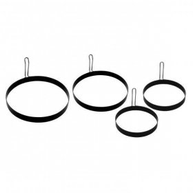 CGR-400 Ultimate 4-Piece Griddle Ring Set Cuisinart New