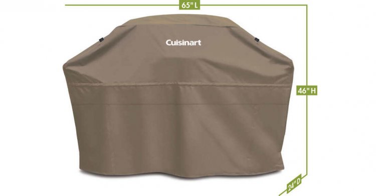 CGC-65T 65\"\" Full Size Grill Cover (Tan) Cuisinart New