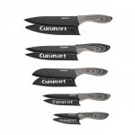 C55-10PBW 10 Piece Ceramic Coated Knife Set - Faux Wood Cuisinart New