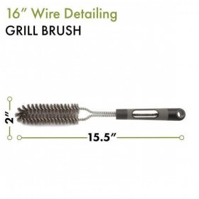 CGWM-060 16" Wire Detailing Grill Brush Cuisinart New