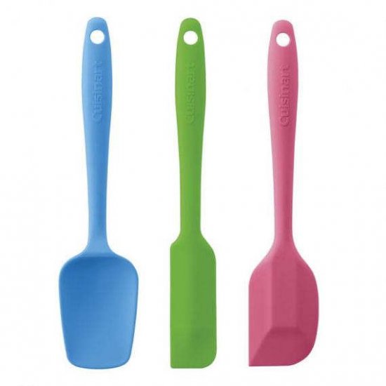 CTG-00-S3MS Mini Spatulas (Set of 3) Cuisinart New