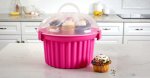 CTG-00-CCSP Cupcake-Shaped Carrier Cuisinart New