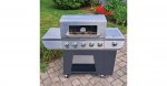 GAS9556AS 3-in-1 Stainless Five Burner Gas Grill Cuisinart New