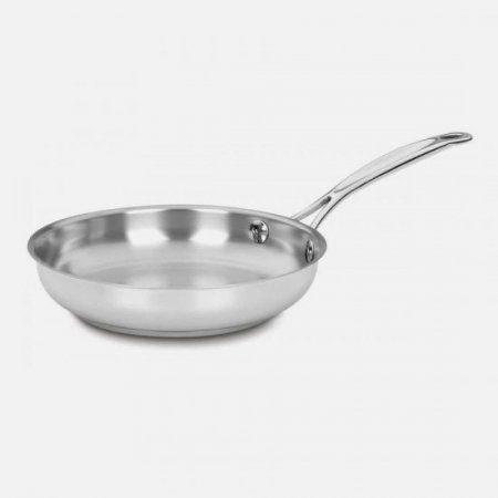 722-20 Chef's Classic? Stainless 8'' Skillet Cuisinart New