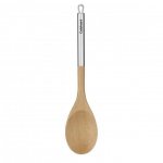 CTG-BEW-SSS Beechwood Solid Spoon Silver Cuisinart New