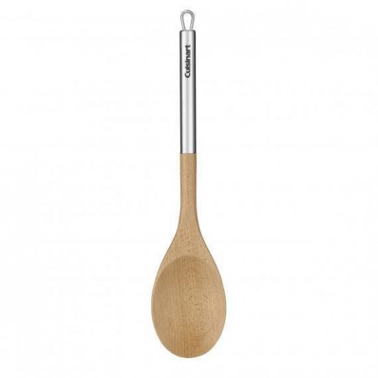 CTG-BEW-SSS Beechwood Solid Spoon Silver Cuisinart New