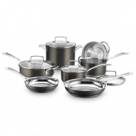 BSC7-11 Black Stainless Collection 11 Piece Set Cuisinart New
