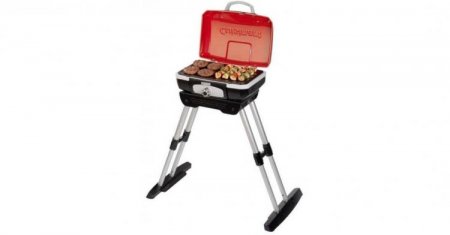 CGG-180 Petite Gourmet Portable Gas Grill with VersaStand Cuisinart New