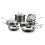 BSC7-11 Black Stainless Collection 11 Piece Set Cuisinart New