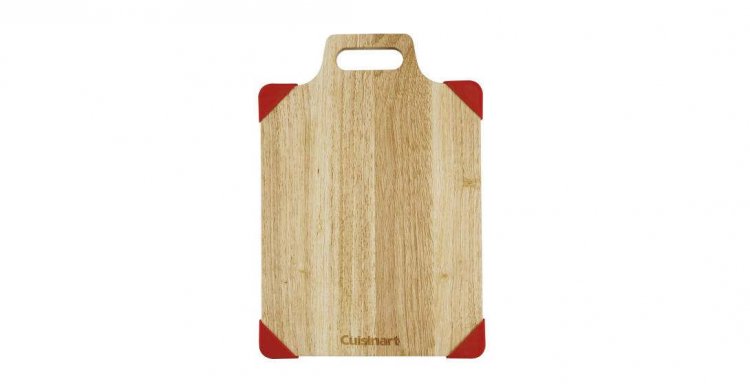 CWB-15RWS 15\"\" Rubberwood/Silicone Cutting Board Cuisinart New