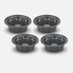 CMBM-4BNT Mini Bundt Pans (Set of 4) Cuisinart New