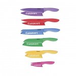 C55-12PCER2 12 Piece Ceramic Coated Color Knife Set with Blade Guards Cuisinart New