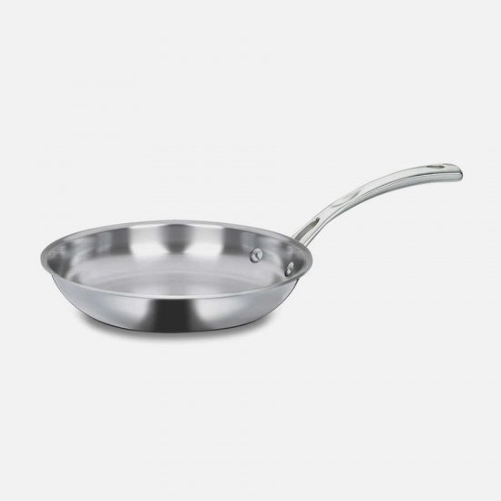 FCT22-20 French Classic Tri-Ply Stainless Cookware 8\"\" Frying Pan Cuisinart New