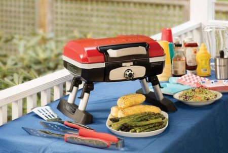 CGG-180T Petite Gourmet Portable Tabletop Gas Grill Cuisinart New