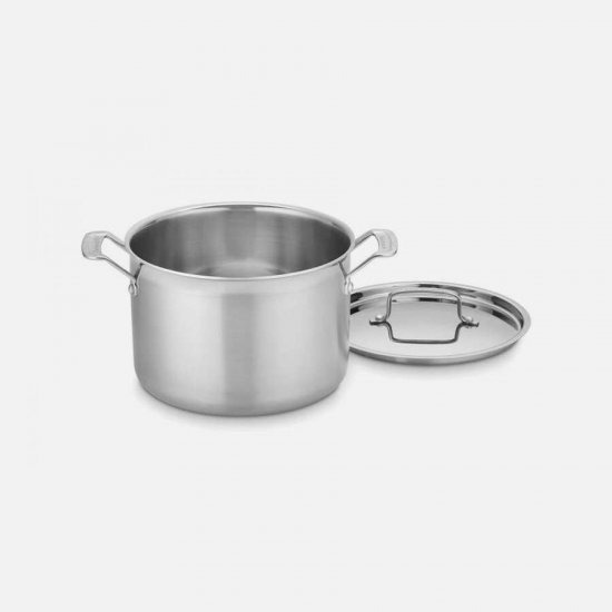 MCP66-24N MultiClad Pro Triple Ply Stainless Cookware 8 Quart Stockpot Cuisinart New