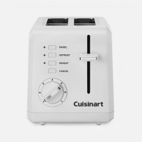 CPT-122 2 Slice Compact Plastic Toaster Cuisinart New