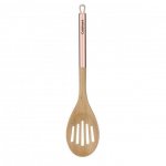 CTG-BEW-LSR Beechwood Slotted Spoon Copper Cuisinart New