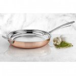 CTPP22-30H Tri-Ply Stainless 12" Skillet with Helper Handle Cuisinart New