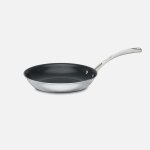 FCT22-24NS French Classic Tri-Ply Stainless Cookware 10"" Nonstick Frying Pan Cuisinart New