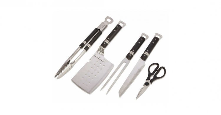 CGS-315 Chef\'s Classic? 5 Piece Grill Set Cuisinart New