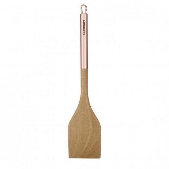 CTG-BEW-STR Beechwood Slotted Turner Copper Cuisinart New