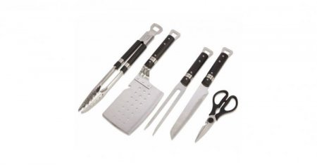 CGS-315 Chef's Classic? 5 Piece Grill Set Cuisinart New