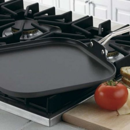 630-20 Chef's Classic? Nonstick Hard Anodized 11'' Square Griddle Cuisinart New