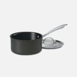 GG192-18 GreenGourmet? Hard Anodized 2 Quart Saucepan with Cover Cuisinart New