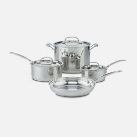 77-7 Chef's Classic? Stainless 7 Piece Set Cuisinart New