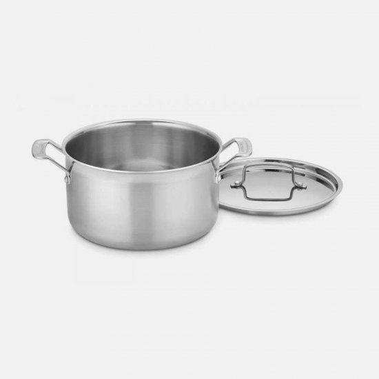 MCP44-24N MultiClad Pro Triple Ply Stainless Cookware 6 Quart Stockpot Cuisinart New