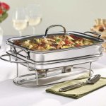 7BSRT-31 Classic Entertaining Collection 12" Rectangular Buffet Server Cuisinart New