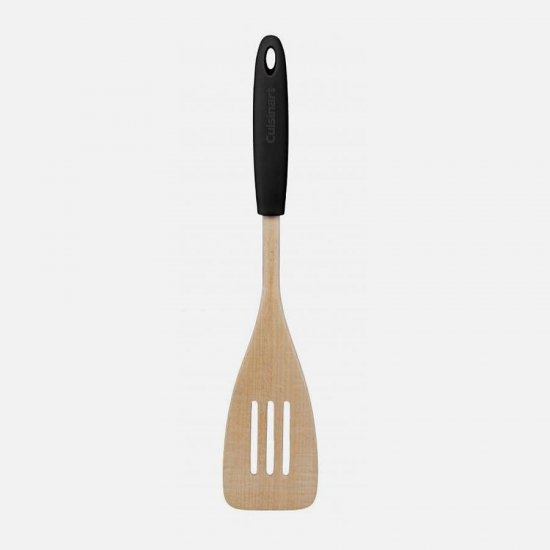 CTG-SBEW-LT Beechwood Silicone Slotted Turner Cuisinart New